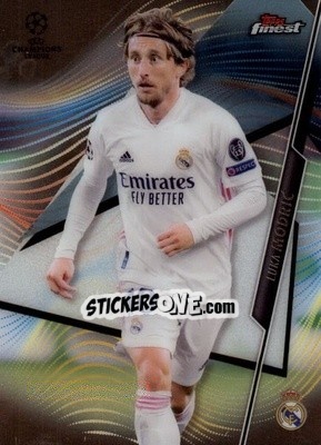Sticker Luka Modric - UEFA Champions League Finest 2020-2021 - Topps