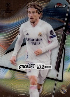 Sticker Luka Modric - UEFA Champions League Finest 2020-2021 n. 33 - Topps
