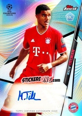 Cromo Malik Tillman - UEFA Champions League Finest 2020-2021 - Topps