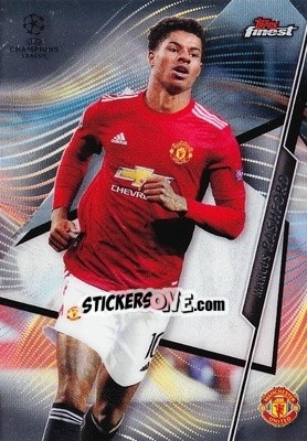 Sticker Marcus Rashford - UEFA Champions League Finest 2020-2021 n. 97 - Topps