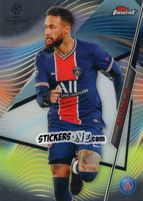 Sticker Neymar Jr. - UEFA Champions League Finest 2020-2021 n. 25 - Topps