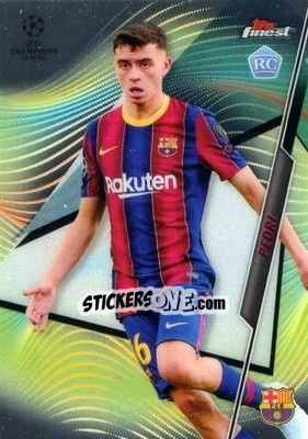 Sticker Pedri - UEFA Champions League Finest 2020-2021 n. 36 - Topps