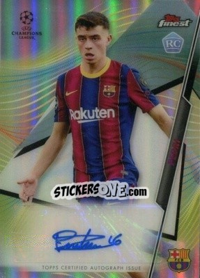 Sticker Pedri - UEFA Champions League Finest 2020-2021 n. FA-P - Topps