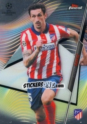 Sticker Stefan Savic - UEFA Champions League Finest 2020-2021 n. 31 - Topps