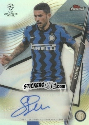 Sticker Stefano Sensi - UEFA Champions League Finest 2020-2021 - Topps