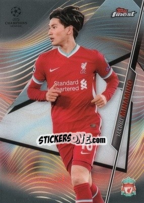 Sticker Takumi Minamino - UEFA Champions League Finest 2020-2021 n. 37 - Topps
