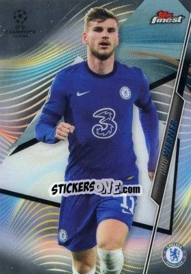 Sticker Timo Werner - UEFA Champions League Finest 2020-2021 n. 46 - Topps