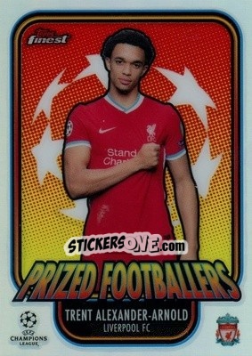 Sticker Trent Alexander-Arnold - UEFA Champions League Finest 2020-2021 n. PF-TAA - Topps
