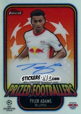 Cromo Tyler Adams - UEFA Champions League Finest 2020-2021 - Topps