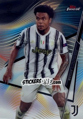 Sticker Weston McKennie - UEFA Champions League Finest 2020-2021 n. 15 - Topps