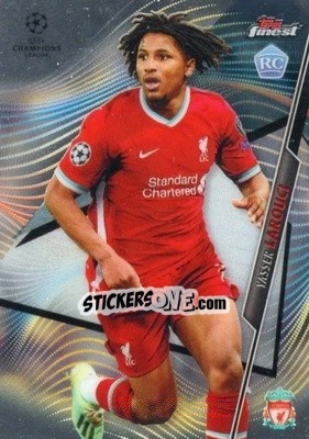 Sticker Yasser Larouci - UEFA Champions League Finest 2020-2021 n. 28 - Topps