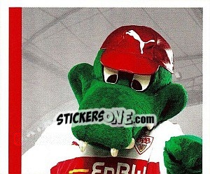 Sticker Талисман клуба (верх) - Vfb Stuttgart 2009-2010 n. 6 - Panini