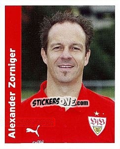 Cromo Alexander Zorniger - Vfb Stuttgart 2009-2010 - Panini