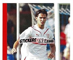 Sticker Serdar Tasci (верх) - Vfb Stuttgart 2009-2010 - Panini