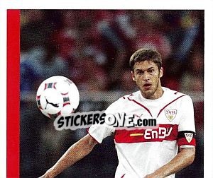 Figurina Matthieu Delpierre (верх) - Vfb Stuttgart 2009-2010 - Panini