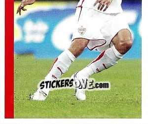 Sticker Matthieu Delpierre (низ) - Vfb Stuttgart 2009-2010 - Panini