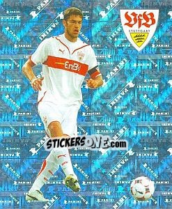 Figurina Matthieu Delpierre - Vfb Stuttgart 2009-2010 - Panini