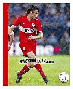 Cromo Christian Träsch (в игре) - Vfb Stuttgart 2009-2010 - Panini