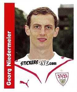 Sticker Georg Niedermeier - Vfb Stuttgart 2009-2010 - Panini