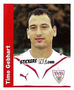 Figurina Timo Gebhart - Vfb Stuttgart 2009-2010 - Panini