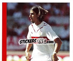 Sticker Sami Khedira (верх) - Vfb Stuttgart 2009-2010 - Panini