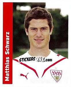 Sticker Matthias Schwarz - Vfb Stuttgart 2009-2010 - Panini