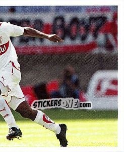 Sticker Cacau (правая часть) - Vfb Stuttgart 2009-2010 - Panini