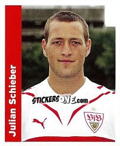 Cromo Julian Schieber - Vfb Stuttgart 2009-2010 - Panini