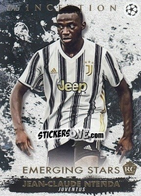 Sticker Jean-Claude Ntenda - UEFA Champions League Inception 2020-2021 n. 19 - Topps