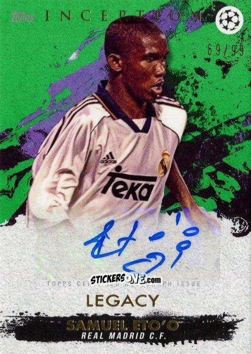 Cromo Samuel Eto'o - UEFA Champions League Inception 2020-2021 n. A30 - Topps