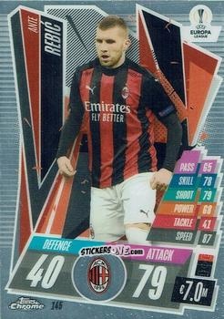 Cromo Ante Rebic - UEFA Champions League Chrome 2020-2021. Match Attax n. 145 - Topps