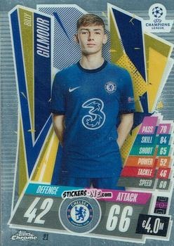 Cromo Billy Gilmour - UEFA Champions League Chrome 2020-2021. Match Attax n. 21 - Topps