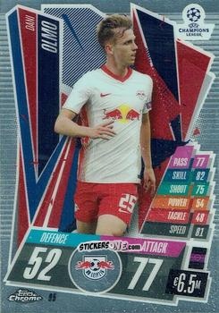 Figurina Dani Olmo - UEFA Champions League Chrome 2020-2021. Match Attax n. 95 - Topps