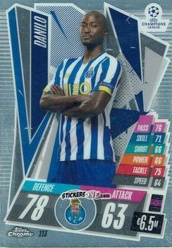 Cromo Danilo Pereira - UEFA Champions League Chrome 2020-2021. Match Attax n. 113 - Topps