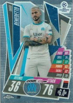 Cromo Dario Benedetto - UEFA Champions League Chrome 2020-2021. Match Attax n. 109 - Topps