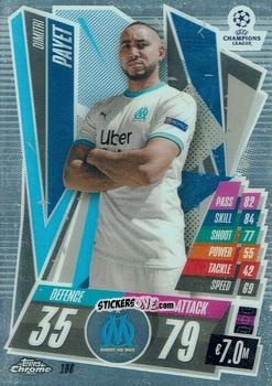 Sticker Dimitri Payet - UEFA Champions League Chrome 2020-2021. Match Attax n. 108 - Topps