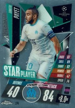 Sticker Dimitri Payet - UEFA Champions League Chrome 2020-2021. Match Attax n. 174 - Topps