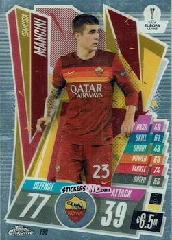 Figurina Gianluca Mancini - UEFA Champions League Chrome 2020-2021. Match Attax n. 139 - Topps