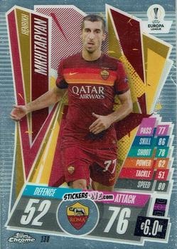 Figurina Henrikh Mkhitaryan - UEFA Champions League Chrome 2020-2021. Match Attax n. 138 - Topps