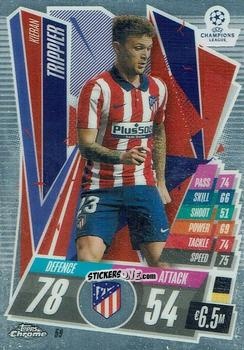 Cromo Kieran Trippier - UEFA Champions League Chrome 2020-2021. Match Attax n. 59 - Topps