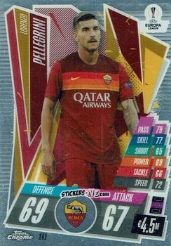 Cromo Lorenzo Pellegrini - UEFA Champions League Chrome 2020-2021. Match Attax n. 141 - Topps
