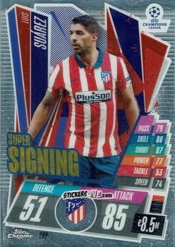 Cromo Luis Suarez - UEFA Champions League Chrome 2020-2021. Match Attax n. 200 - Topps