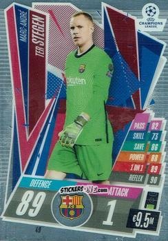 Cromo Marc-Andre ter Stegen - UEFA Champions League Chrome 2020-2021. Match Attax n. 49 - Topps