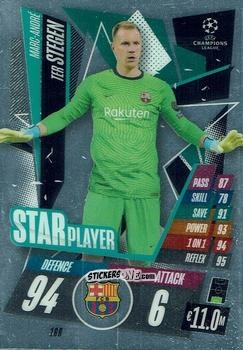 Cromo Marc-Andre ter Stegen - UEFA Champions League Chrome 2020-2021. Match Attax n. 168 - Topps
