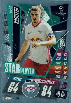 Cromo Marcel Sabitzer - UEFA Champions League Chrome 2020-2021. Match Attax n. 172 - Topps