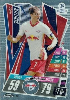 Cromo Marcel Sabitzer - UEFA Champions League Chrome 2020-2021. Match Attax n. 96 - Topps
