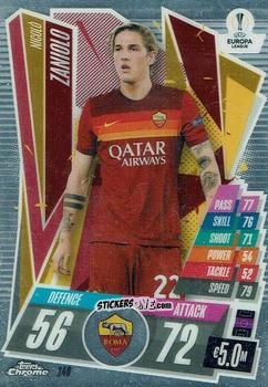 Cromo Nicolo Zaniolo - UEFA Champions League Chrome 2020-2021. Match Attax n. 140 - Topps