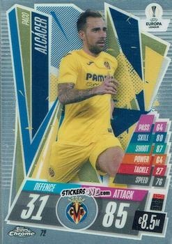 Cromo Paco Alcacer - UEFA Champions League Chrome 2020-2021. Match Attax n. 72 - Topps