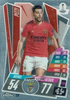 Sticker Pizzi - UEFA Champions League Chrome 2020-2021. Match Attax n. 116 - Topps