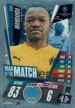 Cromo Steve Mandanda - UEFA Champions League Chrome 2020-2021. Match Attax n. 190 - Topps